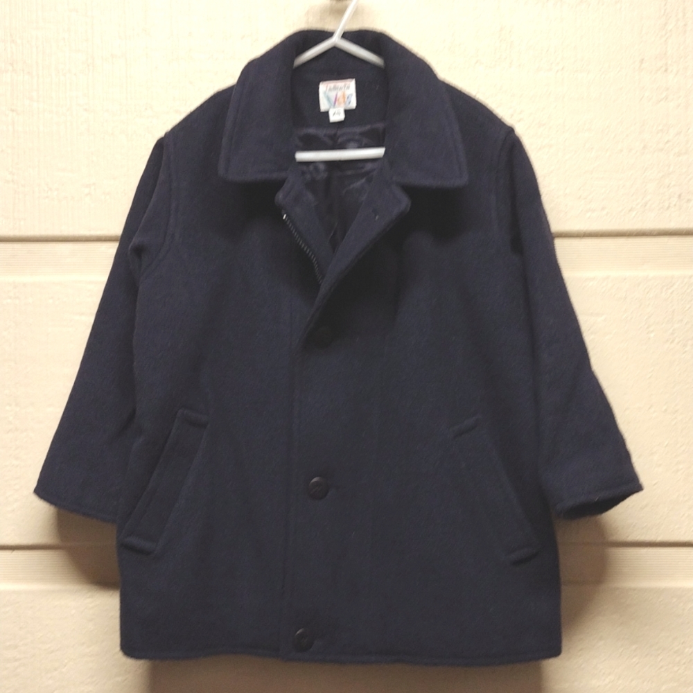 Vintage TALBOTS child wool blend peacoat XS